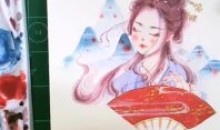 阿妹艺术丫丫古风梦幻水彩人物系统课