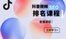 森淼:抖音SEO排名引流变现分析