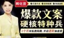兔妈·爆款文案硬核特种兵孵化营课程