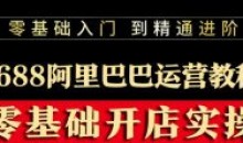 阿里巴巴1688运营推广开店装修培训