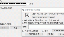 四大密码网页星号账号密码查看器