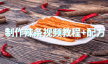 制作辣条视频教程配方程简单便捷