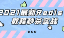 2021最新Redis 6教程秒杀实战