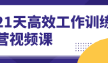 21天高效工作训练营视频课程