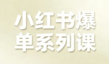 尼采老师·小红书爆单系列课(更新)聚焦小红书电商全链路增长