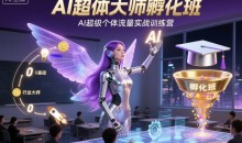 AI超体大师孵化班,AI超级个体流量实战训练营