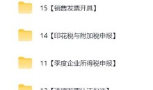 段付勤·真账实操全能班财务管理