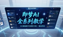即梦AI全系列教学,从0基础新手到高阶大神,一套全学会