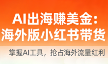 AI出海赚美金:海外版小红书带货(更新2026)