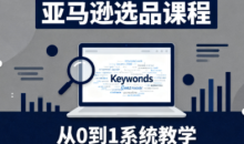 张景老师·亚马逊从0到1选品课程(更新3月)