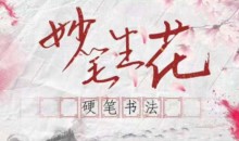 大鹏书法《妙笔生花~硬笔书法课》