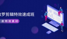 特效罗剪辑特效速成班:一部手机玩转短视频提供上千款特效素材