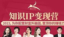 鹿盈书院知识IP基础年课-知识IP变现训练营