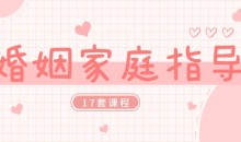 婚姻家庭咨询指导师课程合集(17套课程合集)