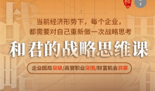 和君的战略思维课-企业困局突破/高管职业突围/财富机会洞察