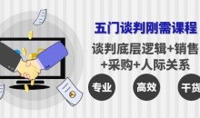 李力刚谈判系列【学习年卡】五门谈判刚需课程