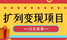 外面收费299的最全扩列变现项目课程,轻松引流暴力变现