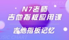 N7老师吉他指板应用课《吉他指板记忆》2集视频