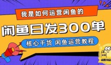 我是如何在闲鱼卖手机的,日发300单的秘诀是什么?【揭秘】