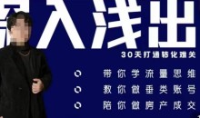 阿浅地产圈·深入浅出1.0,带你学流量思维,教你做垂直账号,陪你做房产成交