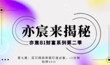 亦宸财富81系列第2季第7集:百万网商帝国打造必备,10分钟玩转seo