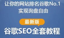 谷歌SEO实战教程:如何让你的网站在谷歌排名第一,内容从入门到高阶,适合个人及团队