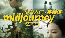 淘不掉学院·midjourney小白入门基础,AI摄影+AI设计+AI绘画-AIGC作图