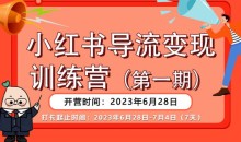 小红书导流变现营,公域导私域,适用多数平台,一线实操实战团队总结,真正实战,全是细节!