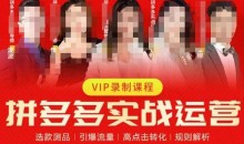 2023推易拼多多实战运营,选款测品、引爆流量、高点击转化、规则解析