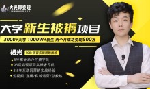 大学新生被褥蓝海项目:两个月变现500万,从0~1项目陪跑训练营