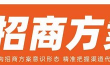 王昕招商方案,解构招商方案意识形态,精准把握渠道代理基本法