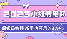 阿本小红书电商陪跑营4.0,带大家从0到1把小红书做起来
