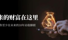 某收费文章《未来的财富在这里》能让你至少在未来的10年站稳脚跟