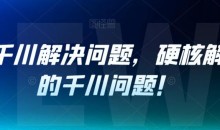 老猫千川解决问题,硬核解决你的千川问题!