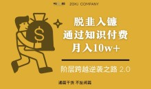 脱韭入镰,通过做“超级个体“月入10w+,普通人实现阶层跨越的最优解