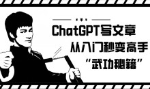 ChatGPT写文章,从入门秒变高手的‘武功秘籍’