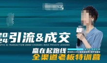 2024引流&成交全渠道老板特训营,55节新商业宝典教学录播课