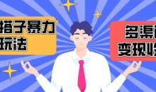 搭子交友群暴力变现玩法,抖音快手等多渠道变现玩法,月收益轻松突破1.6W+