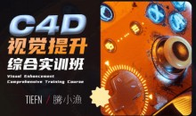 腾小渔C4D视觉提升综合实训班2024年最新