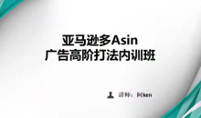 亚马逊PPC广告投放优化:亚马逊多Asin广告-高阶打法内训班