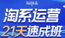 淘系运营21天速成班(更新24年5月),0基础轻松搞定淘系运营,不做假把式