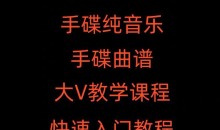 手碟教程视频教学初学入门课程handpan手碟鼓零基础自学打击乐器