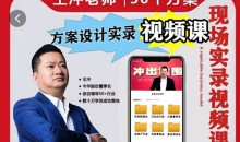 王冲老师50个行业现场设计方案50个方案实录商业模式