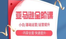 亚马逊全阶课,小白/基础运营/运营提升,内容全面,快速提升