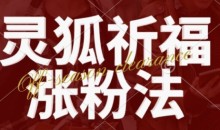 灵狐送祈福,视频号涨粉新方法,分成计划,橱窗带货 3种收益到手,日入1k+