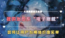 我的治愈系“电子抱枕”,如何让用户为情绪价值买单【揭秘】