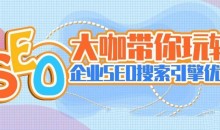 大咖带你玩转企业SEO搜索引擎优化视频