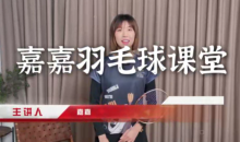 嘉嘉成人羽毛球基础进阶三合一精品课