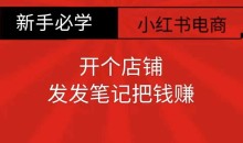 小红书零食共创【新手易上手】开个店铺,发发笔记把钱赚