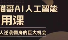 AI人工智能实用课,实在实用实战,普通人逆袭翻身的巨大机会
